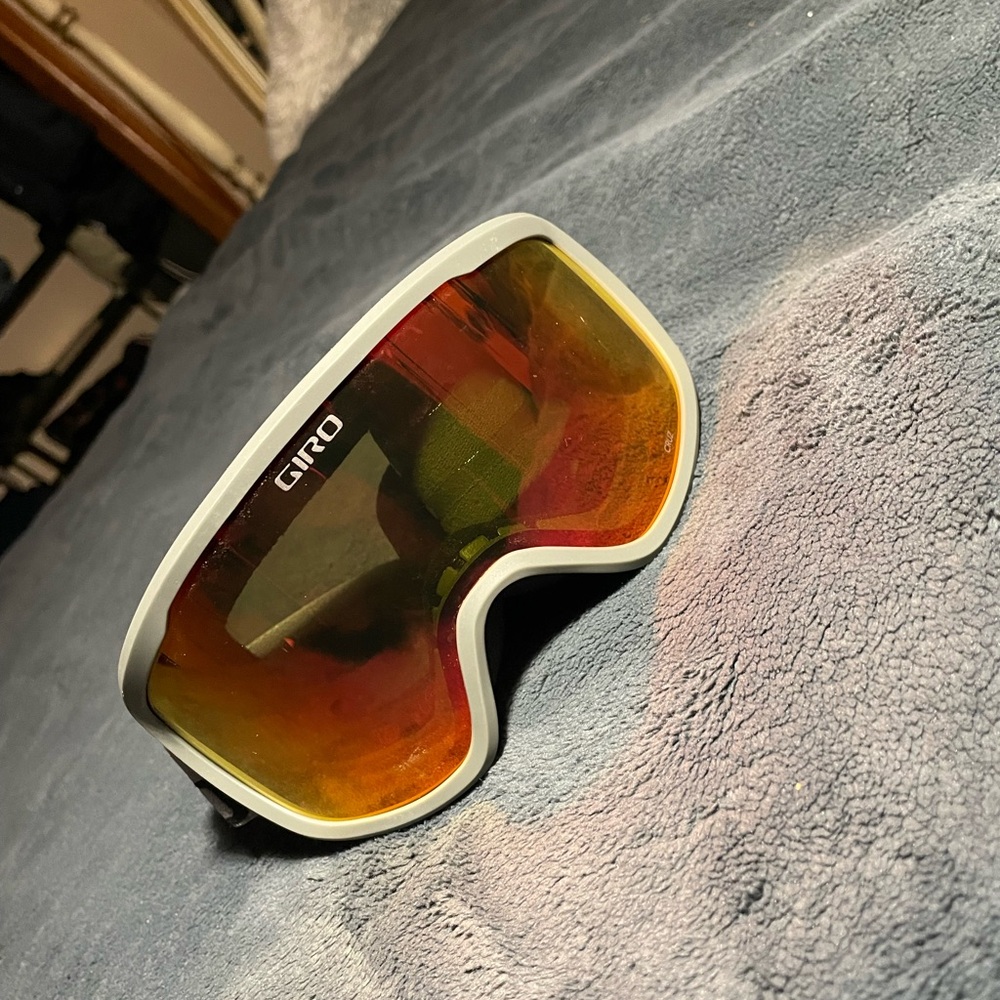 Giro Goggles with Orange Lens